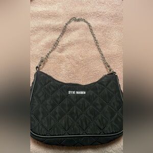Steve Madden black small chain purse
